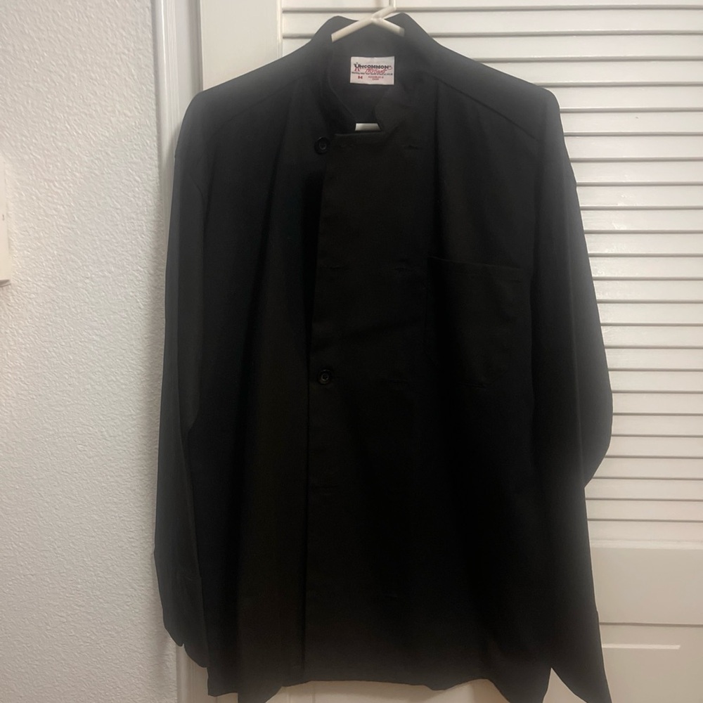 Men's Black Chef’s uniform